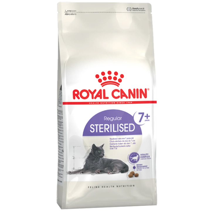 Royal Canin Sterilised +7 Kısırlaştırılmış Yaşlı Kedi Maması 1.5Kg