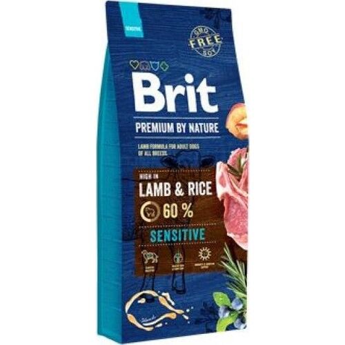 Brit Premium Sensitive Kuzu Etli Yetişkin Köpek Maması 15KG
