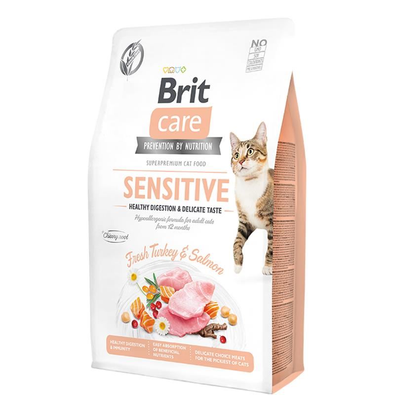 Brit Care Sensitive Hypo-Allergenic Tahılsız Yetişkin Kedi Maması 7kg