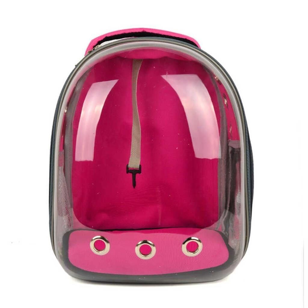 Pet Pretty Bacco Milano Astronot Kedi-Köpek Taşıma Çantası 32x25x42cm Pembe