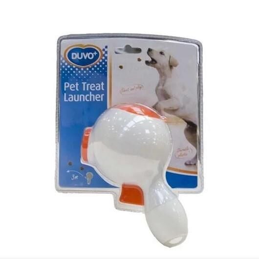 Duvo Ödül Maması Fırlatıcı Köpek Oyuncağı Beyaz 17cm