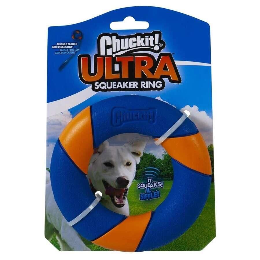 ChuckIt! Ultra Squeaker Sesli Köpek Oyun Halkası 13cm