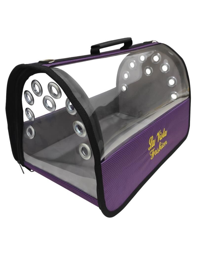 Lüx Şeffaf Fly Bag Çanta ( Mor )