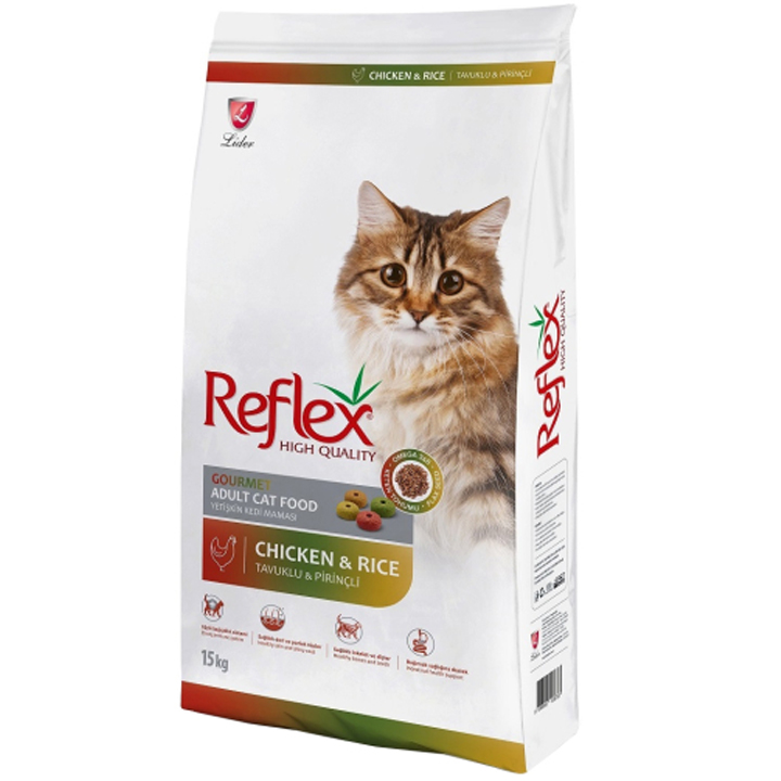 Reflex Multi Color Tavuklu Yetişkin Kedi Maması 15kg