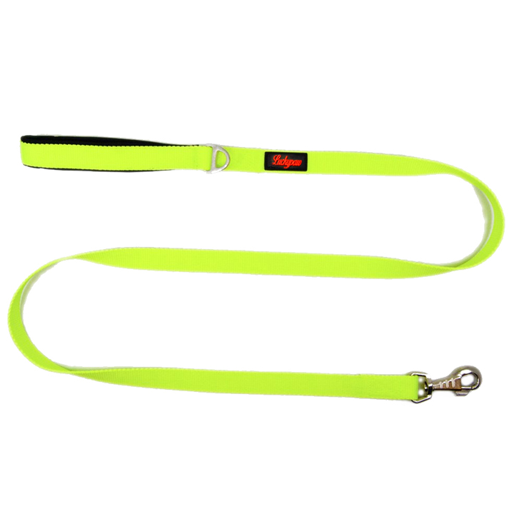 Luckypaw Kedi-Köpek Gezdirme Kayışı 2-140 cm (Neon Yeşil)