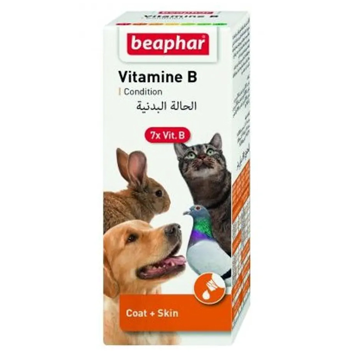 Beaphar Kedi, Köpek ve Kuş için Sıvı B Vitamini Takviyesi 50ml