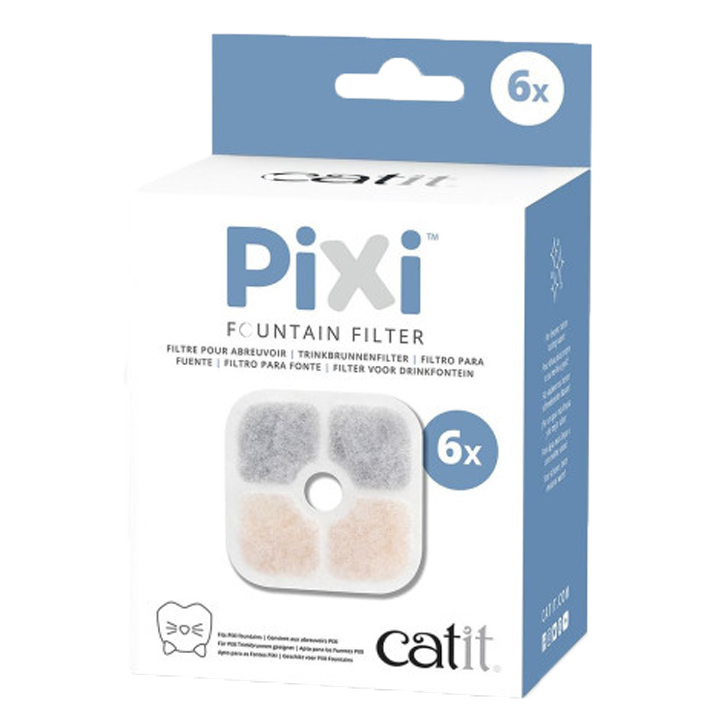 Catit Pixi Modelleri İçin Uyumlu Yedek Filtre Kartuşu 6'lı