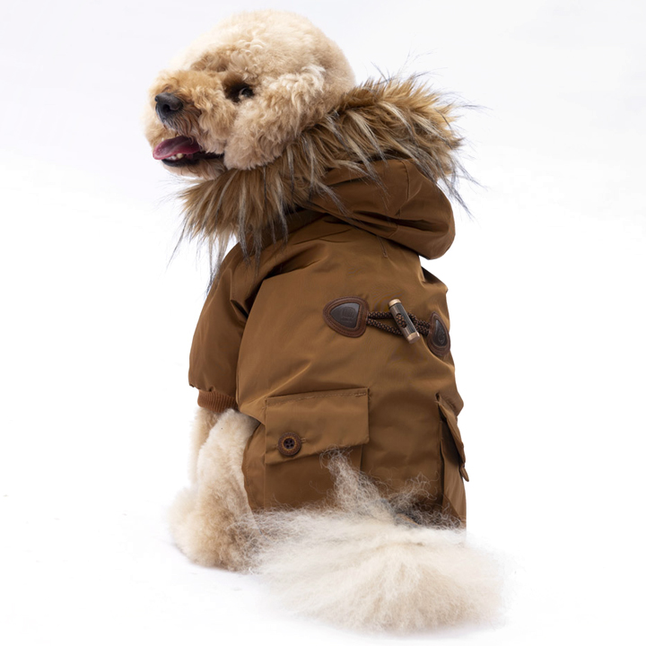 Pawstar Camel Charles Orta Irk Köpek Montu 9-11KG [2XL] - Su geçirmez