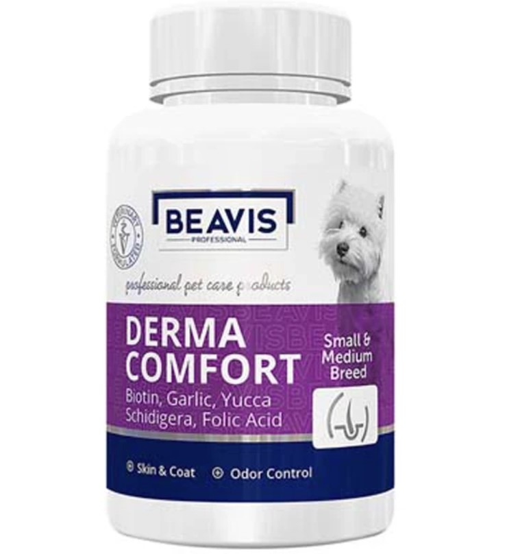 Beavis Dermacomfort Sarımsaklı Köpek Vitamin Tableti 150 Adet (Küçük ve Orta Irk)