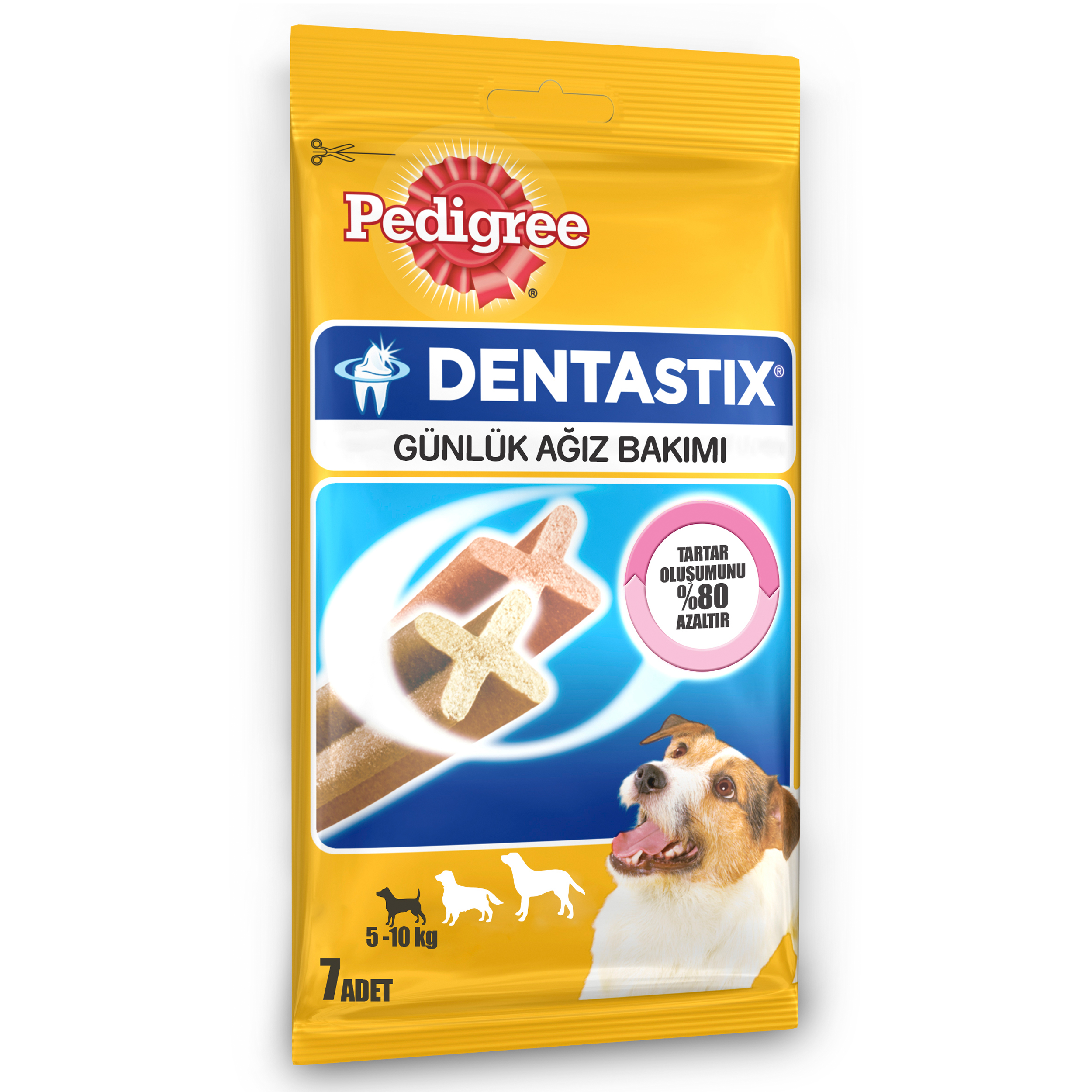 Pedigree Dentastix Küçük Köpek Ödülü  7 li Paket 110 gr