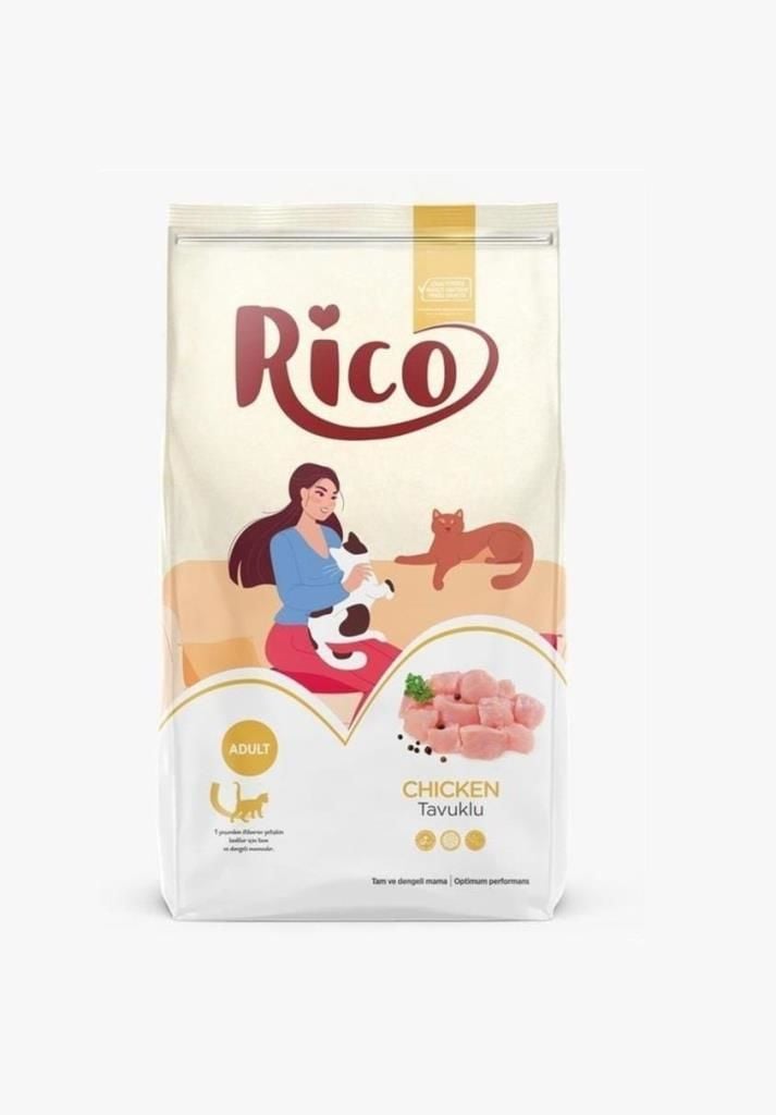 Rico Tavuklu Yetişkin Kedi Maması 2 KG