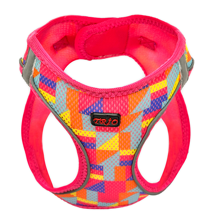 Luckypaw Air Mesh Harness Desenli Köpek Göğüs Tasması Spirit (12-16kg) [XLarge]