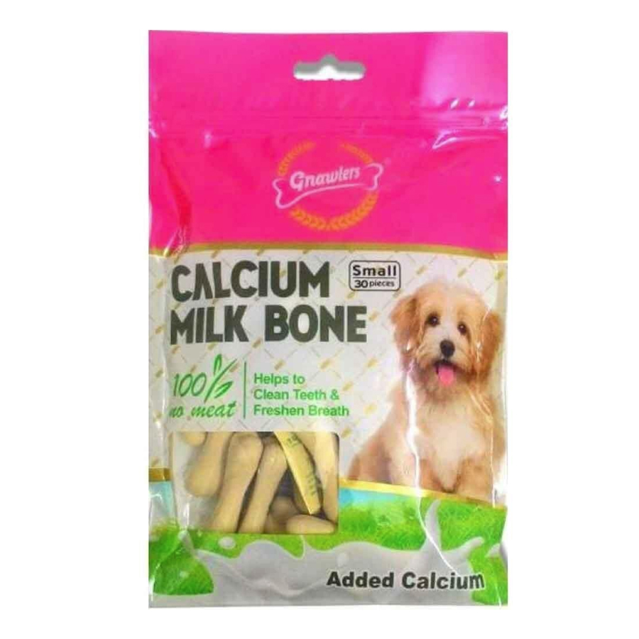 Gnawlers Calcium Milk Bone Köpek Ödülü 5 CM 30 Lu