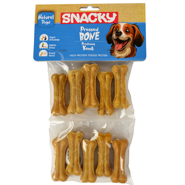 Snacky Natural Köpek Çiğneme Kemiği 5cm 10'lu (110gr)