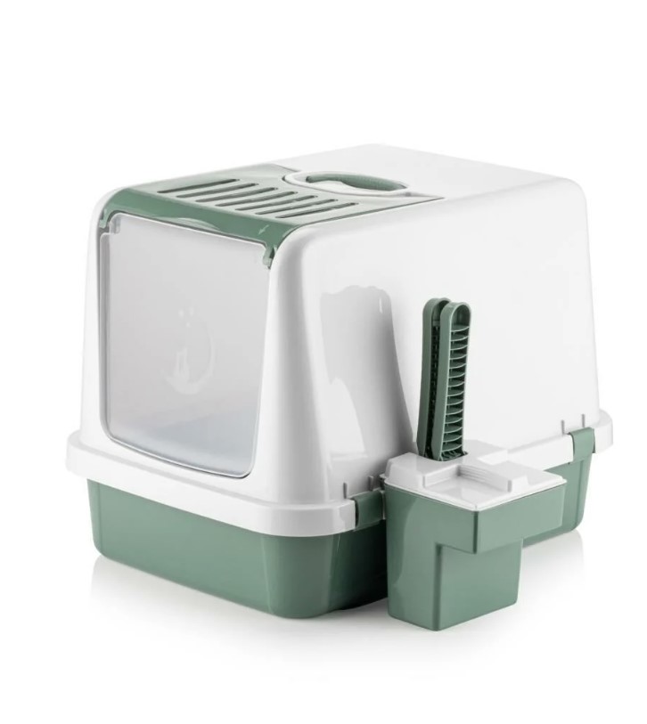 Hand Plast Comfy10A  Aksesuarlı Kapalı Kedi Tuvaleti