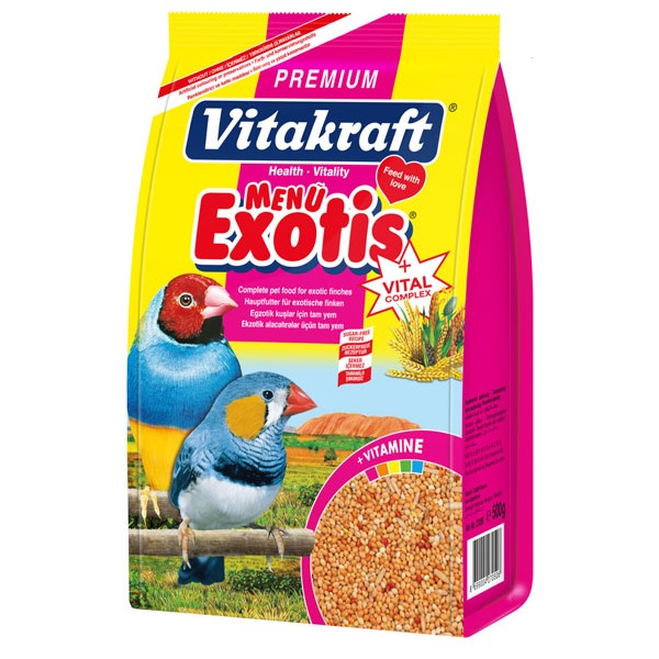 Vitakraft Menü Egzotik Finch Yemi 500 Gr (12) 460-27050