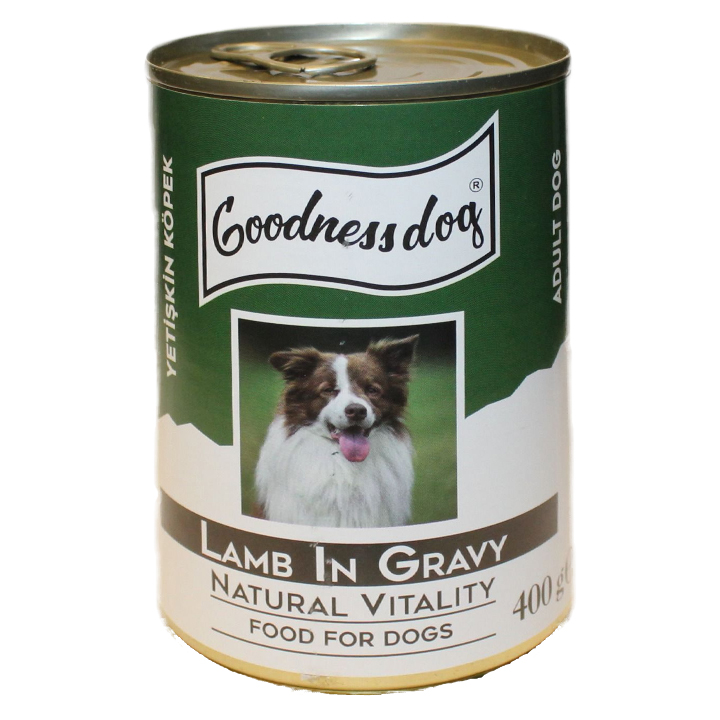 Goodness Dog Kuzu Etli Yetişkin Köpek Konservesi 400gr