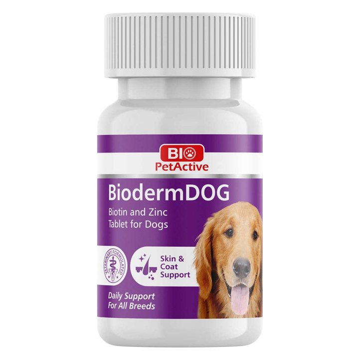 Bio Petactive BioDerm Biotin ve Çinko Köpek Tableti 75 tablet