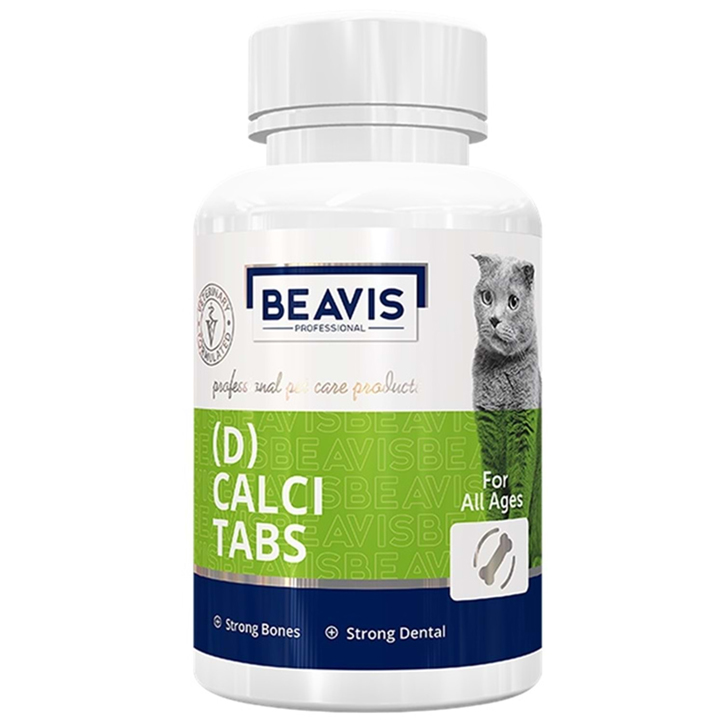 Beavis D3 Kalsiyum Destekli Kedi Vitamin Tablet 126gr 84 Tablet