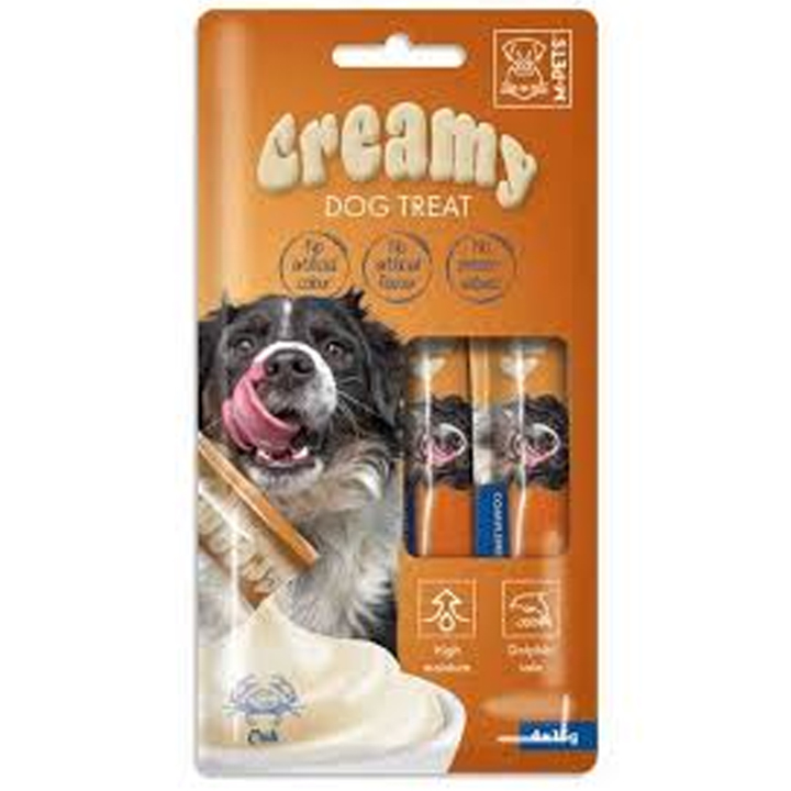 M-Pets Creamy Yengeçli Köpek Ödülü 4x15gr