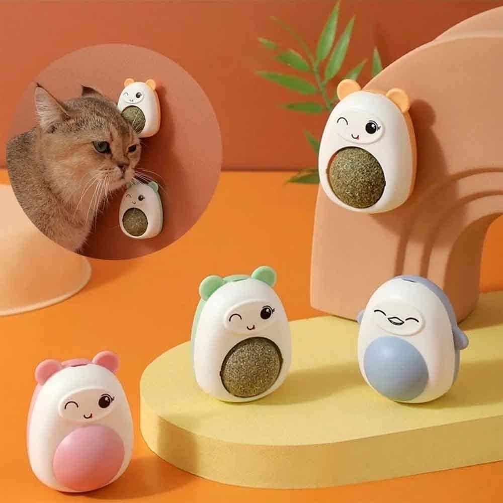 Ayıcıklı Catnip Kedi Nanesi Topu