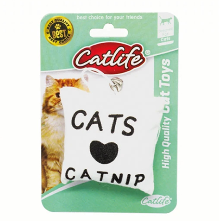 Catlife Zilli Catnipli Yastık Kedi Oyuncağı