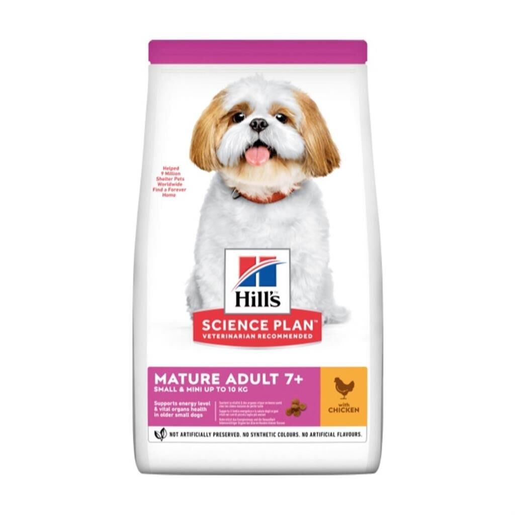 Hill's Tavuklu +7 Small-Mini Yaşlı Kuru Köpek Maması 1.5 Kg