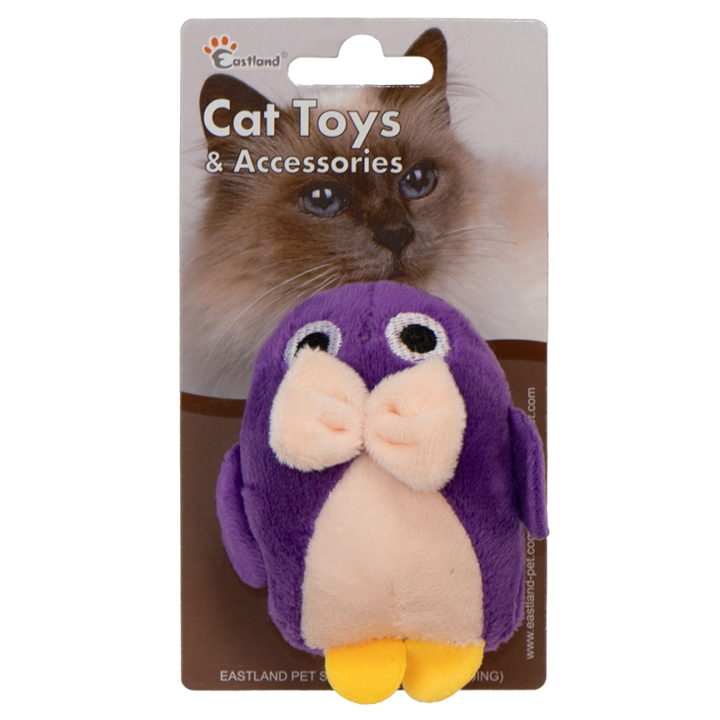 Eastland Catnipli Peluş Penguen Kedi Oyuncağı 10cm