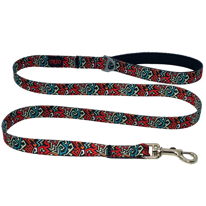 Luckypaw Desenli Kedi-Köpek Gezdirme Kayışı 2-140 cm (Graffiti)