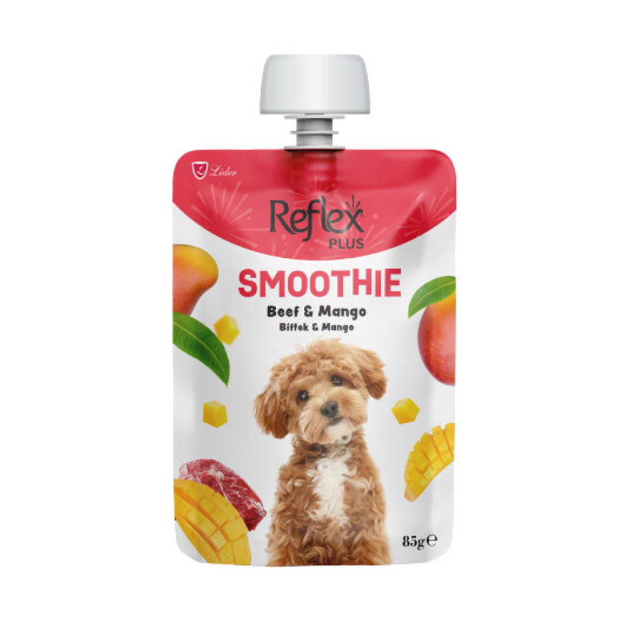 Reflex Plus Smoothie Biftek ve Mangolu Köpek Ödül Maması 85gr