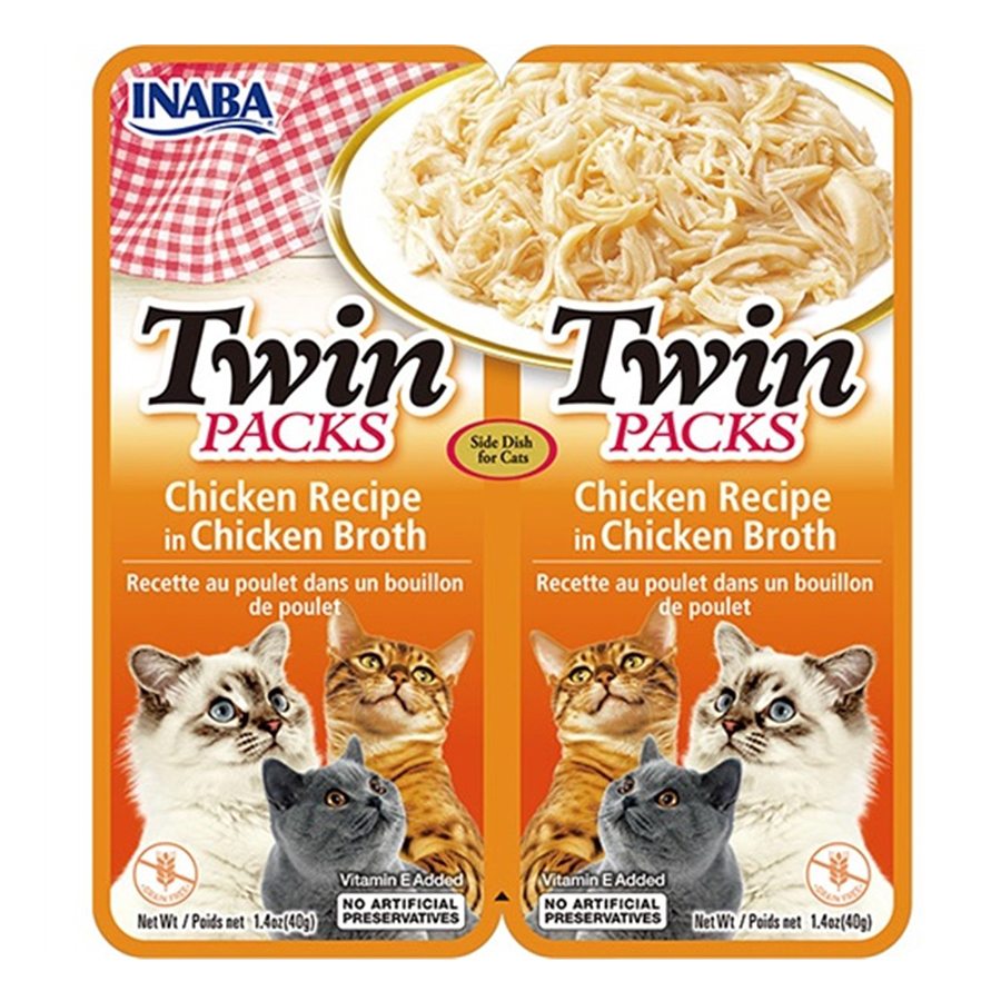 Ciao Twin Packs Tavuklu Kedi Çorbası 40 gr 2li