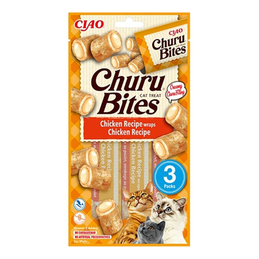 Ciao Churu Bites Tavuk Sargılı Kedi Ödül Maması 3x10 gr