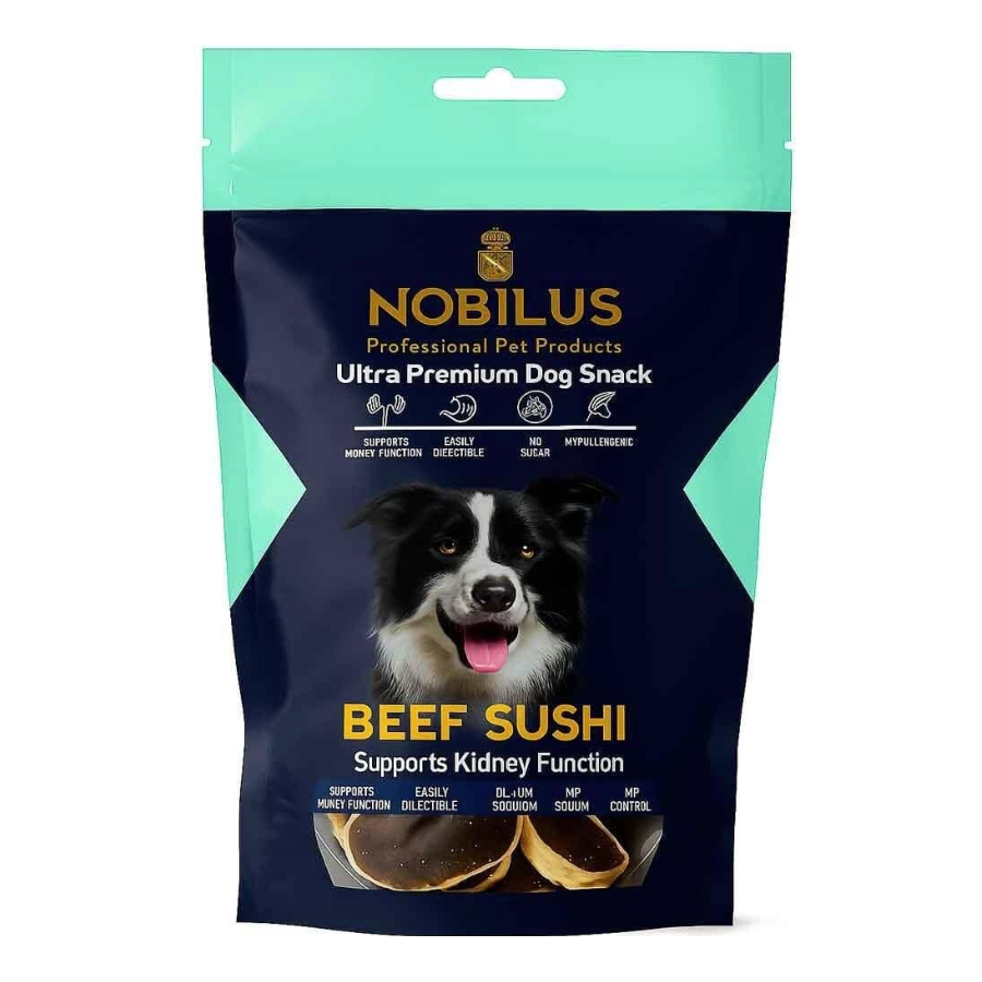 Nobilus Köpek Ödül Maması Biftekli Sushi 80 Gr