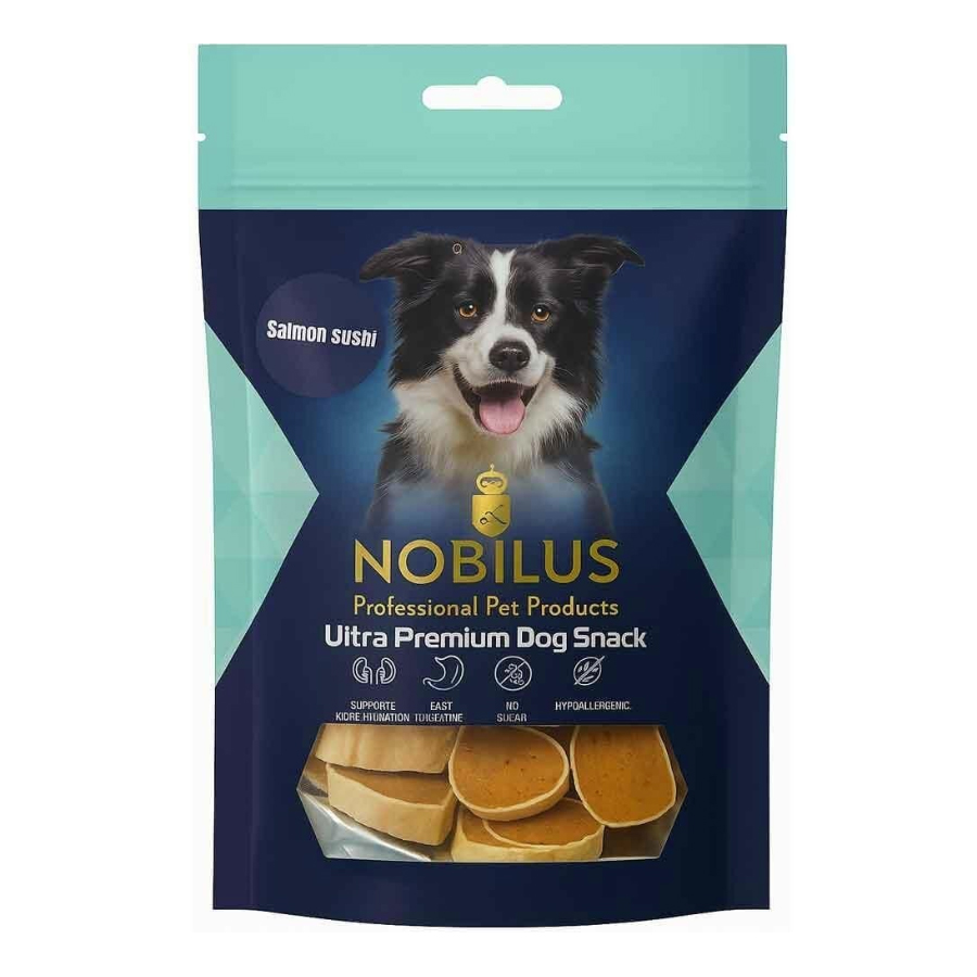 Nobilus Köpek Ödül Maması Somon Sushi 80 Gr