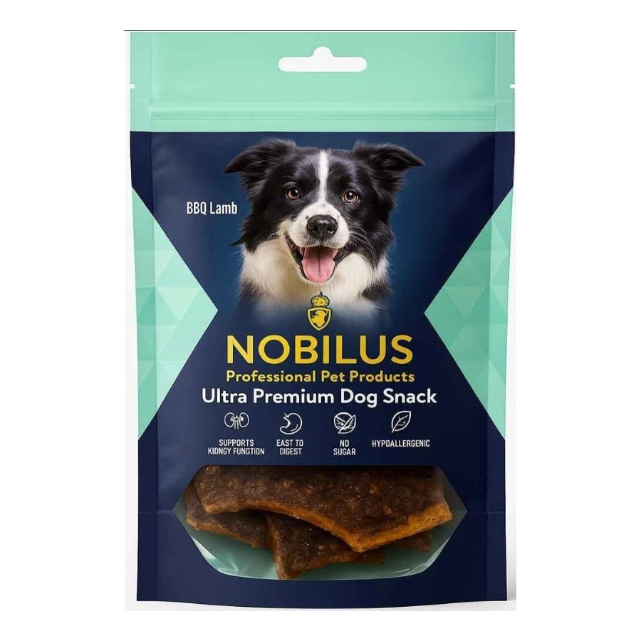 Nobilus Köpek Ödül Maması Barbekü Soslu Kuzulu Etli 80 Gr