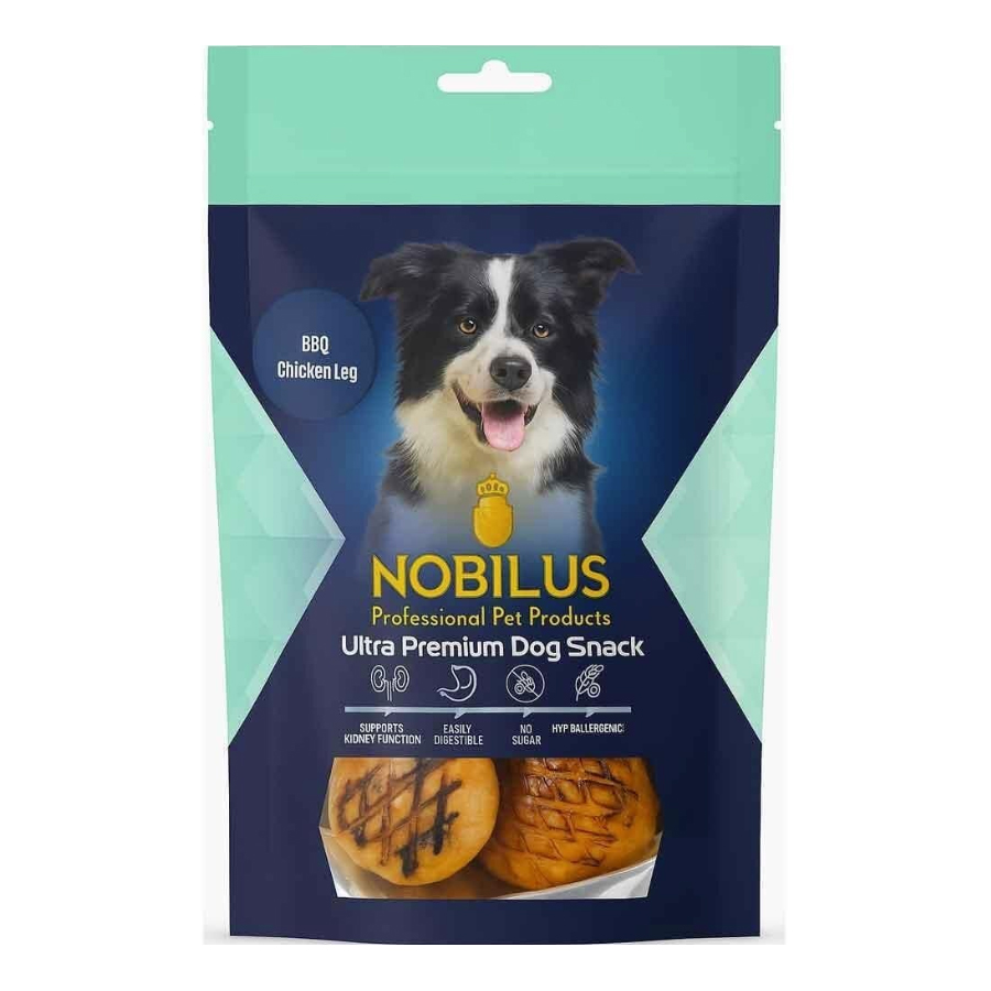Nobilus Köpek Ödül Maması Barbekü Soslu Tavuk But 80 Gr