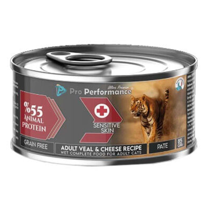Pro Performance Ultra Premium Dana Etli & Peynirli Kedi Konservesi 85 gr