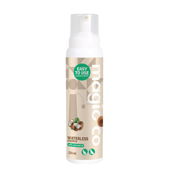 Magiccoco Kedi ve Köpekler İçin Hindistan Cevizli Kuru Şampuan 220 ml