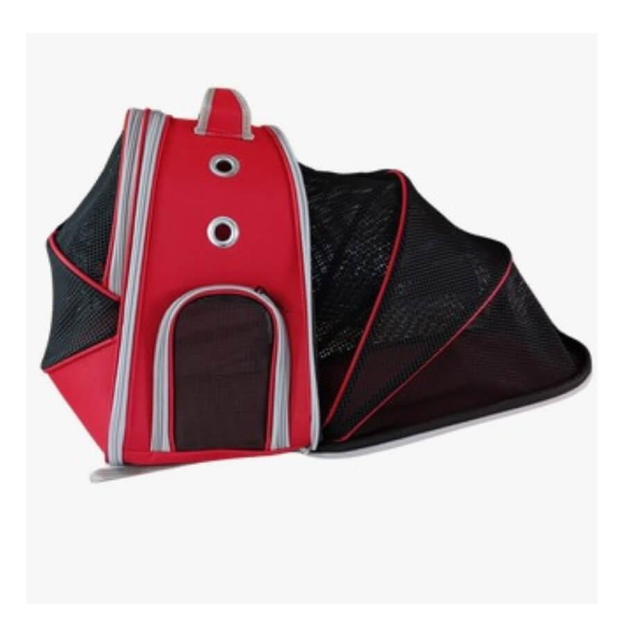 Lavista Paris Pro Kedi Köpek Fileli Taşıma Çantası Kırmızı