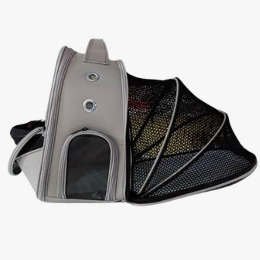 Lavista Paris Pro Kedi Köpek Fileli Taşıma Çantası Füme