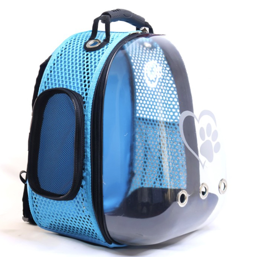 Migno Nexus Astronot Model Kedi Köpek Taşıma Çantası Turkuaz (44x34x32 cm)