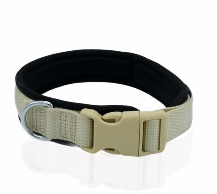 Doggie Havalı Dokumadan El Yapımı Köpek Boyun Tasması 2,5x40-50cm - Camo