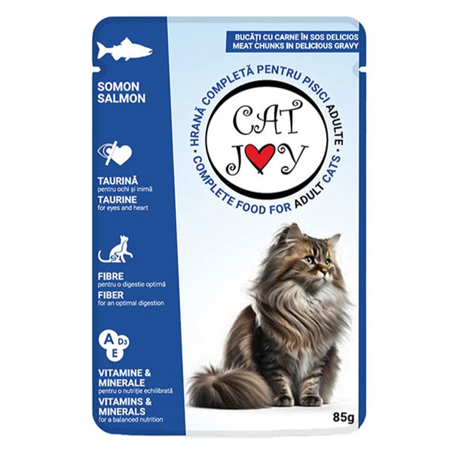 Cat Joy Somonlu Yetişkin Kedi Konservesi 85gr
