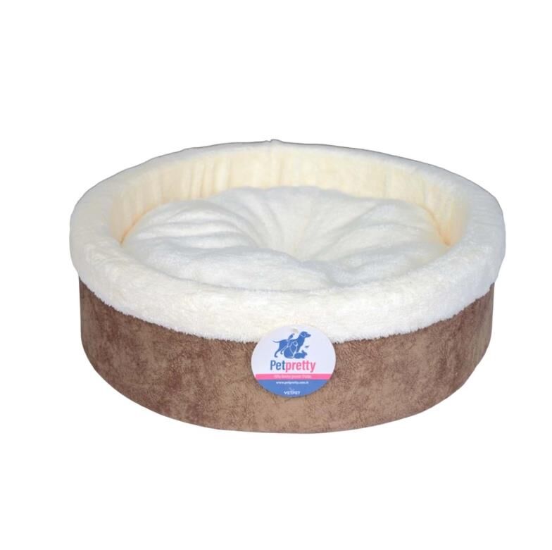 Pet Pretty Spesiyal Köpek Yatağı 46 Cm Bej