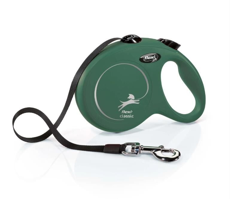 Flexi New Classic 5M Şerit M Yeşil