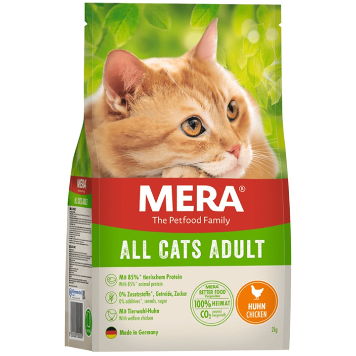 Mera Cat Adult Tavuklu Tahılsız Yetişkin Kedi Maması 2KG