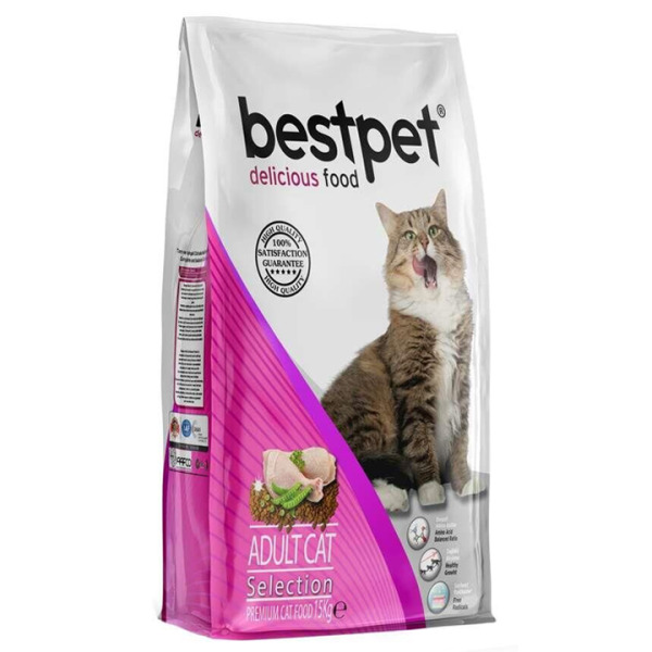 BestPet Selection Tavuklu Yetiskin Kedi Mamasi 15 Kg