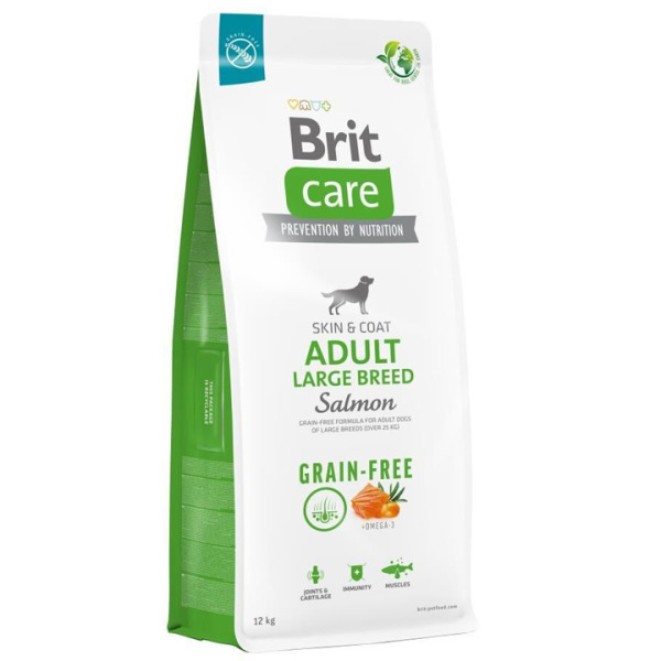 Brit Care Skin & Coat Somonlu Tahılsız Büyük Irk Yetişkin Köpek Maması 12KG