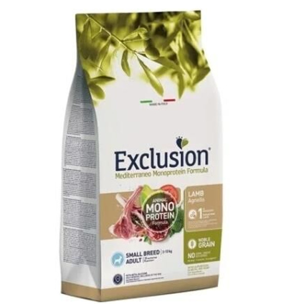 Exclusion Monoprotein Kuzulu ve Narlı Düşük Tahıllı Küçük Irk Yetişkin Köpek Maması 7 kg