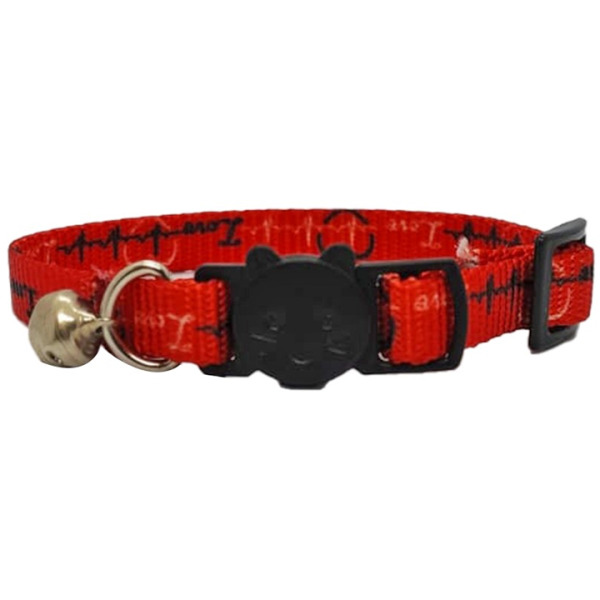 LuckyPaw Çıngıraklı Kedi Boyun Tasması 1x30cm (Ritim)